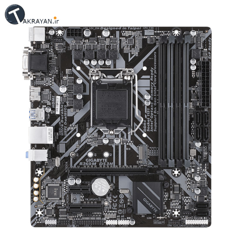 GIGABYTE B360M DS3H Motherboard